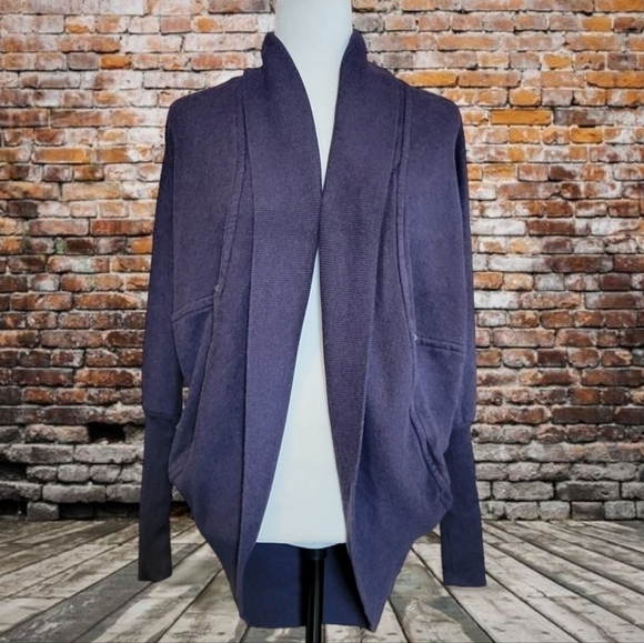 Wilfred Sweaters - ARITZIA Wilfred Blue/Purple Cardigan